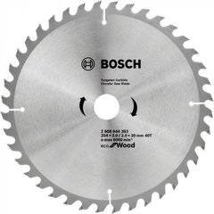 Диск пильний Bosch ECO Wood 254 мм 30 мм (2608644383)